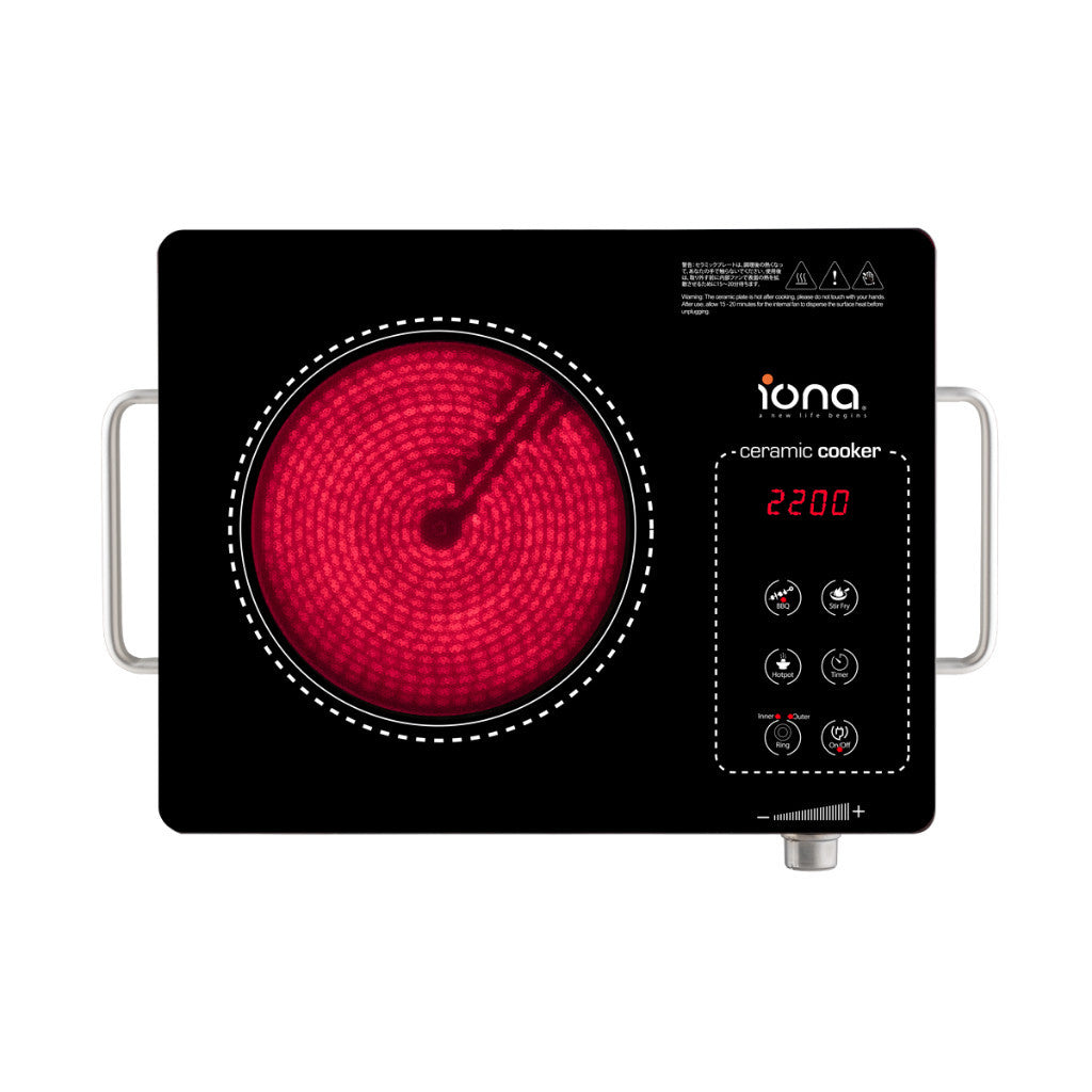 IONA Ceramic Induction Cooker Stove | GL27