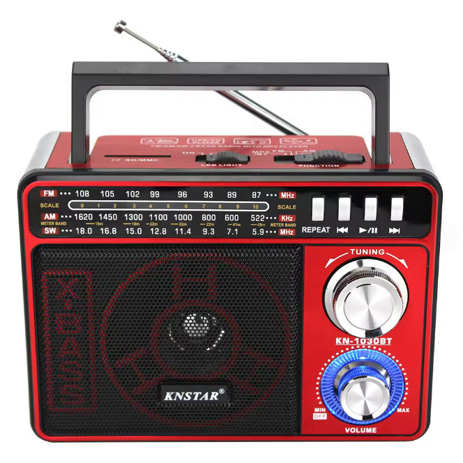 KNSTAR 3 Band Radio (FM/AM/SW) KN-1030BT