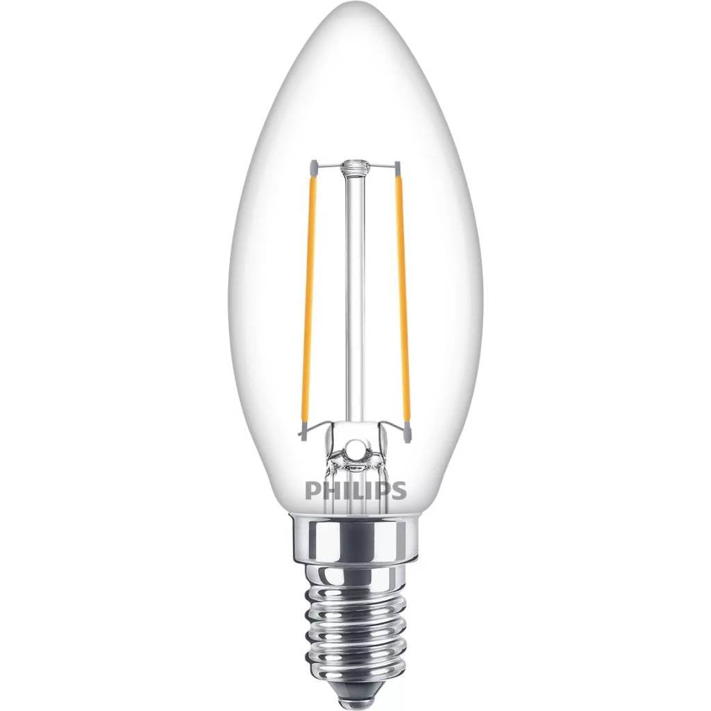 Philips LED Classic Bulbs ST64/ B35/ A60 Light Bulbs E14/ E27 Base (2w/ 4w/ 6w)