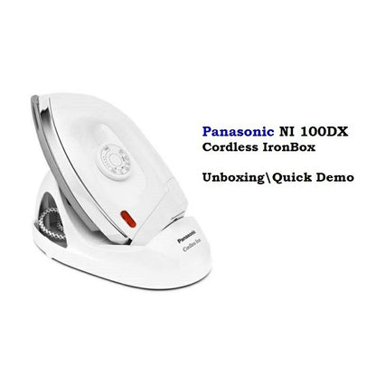 Panasonic 1000W Electric Cordless Dry Iron | NI-100DX