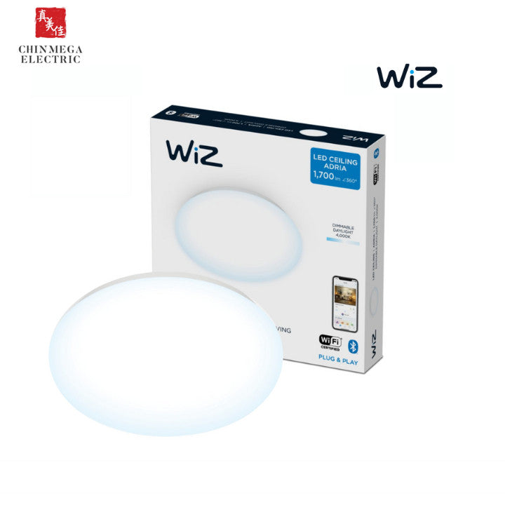 WiZ Adria 17w Ceiling Lamp Smart Cool White Light