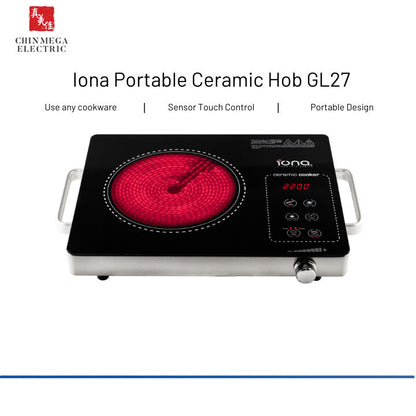 IONA Ceramic Induction Cooker Stove | GL27