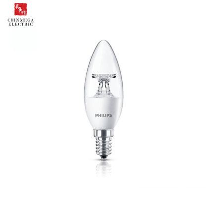 Philips LED Corepro 230V B35 Candle Bulb E14 Base Warm White 2700K - 4.25W / 5.5 - 40W