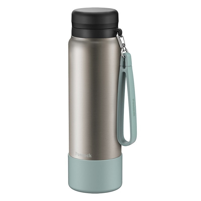 Peacock 1L Sports Mug Bottle | Matte Black AKD-RS101BD / Matte Clear AKD-RS101MC