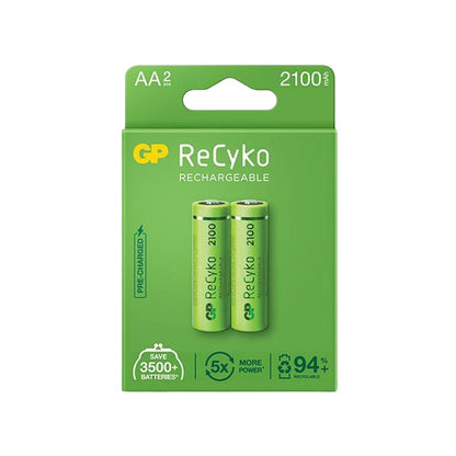 GP Recyko AA Batteries 2100mAh