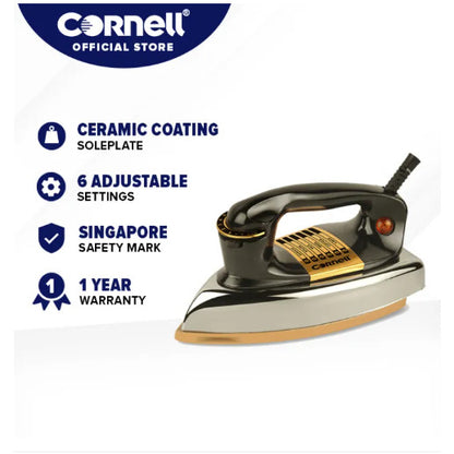 Cornell 1200W Classic Dry Iron | CDISPH32H