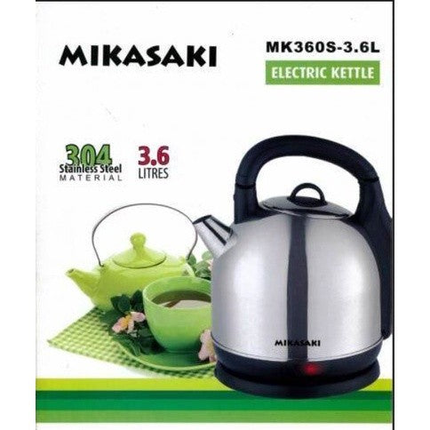 Mikasaki 3.6L Cordless Kettle Jug | MK360S