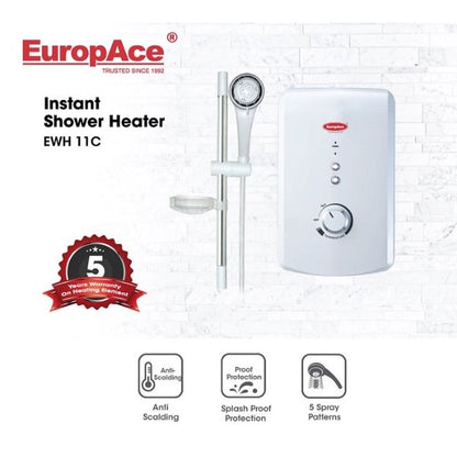 EuropAce Instant Water Heater EWH 11C