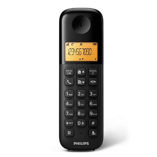 Philips Cordless phone – Black (D160)