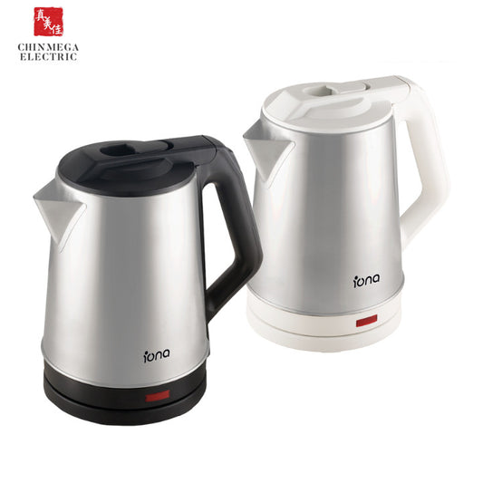 Iona 1.8L Stainless Steel Electric Kettle GLK1806