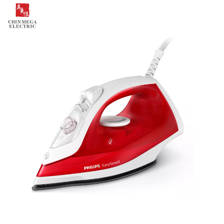 Philips EasySpeed 2000W Steam Iron with Calc Clean slider and integrated water spray GC1742