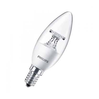 Philips LED Corepro 230V B35 Candle Bulb E14 Base Warm White 2700K - 4.25W / 5.5 - 40W