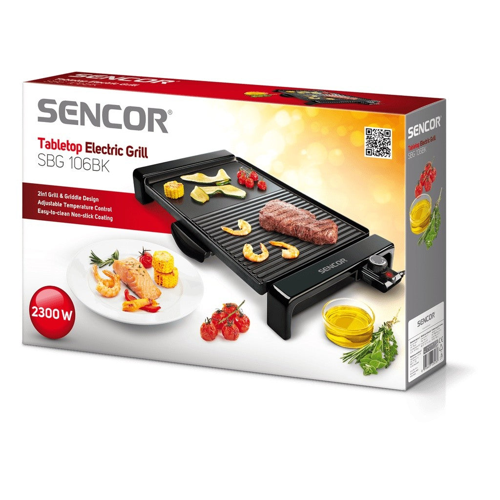 Sencor Table Top Electric Grill Black SBG106BK