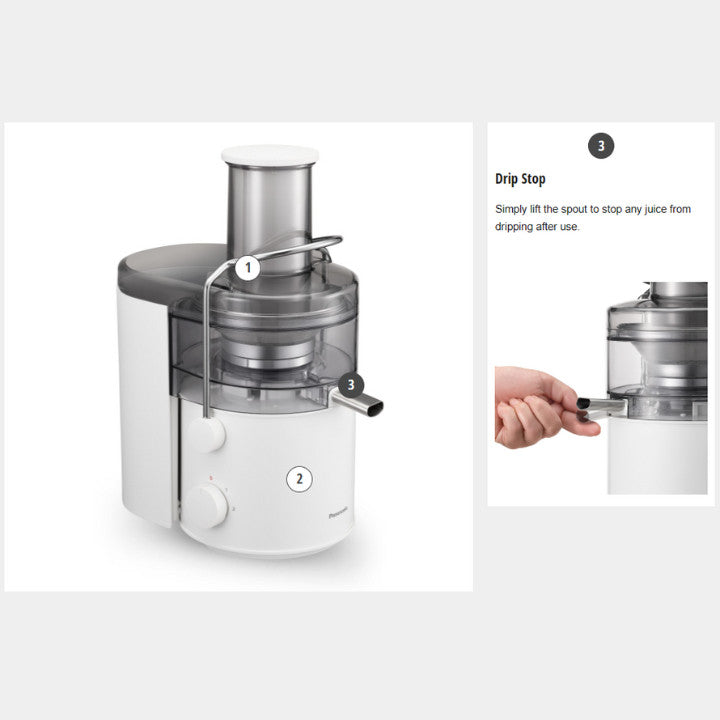 Panasonic 1000W 2L Juicer / Fruit Extractor | MJ-CB100