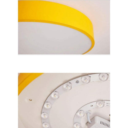 Macaron Tri-Color LED Ceiling Light (Enquire for installation)