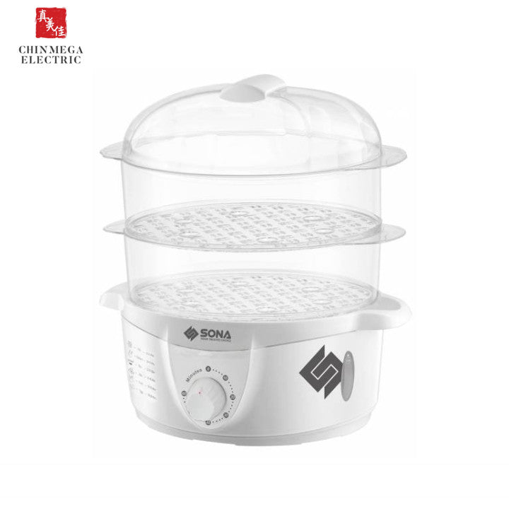 Sona 9.0L (3 Tier) Electric Steamer SSR2046