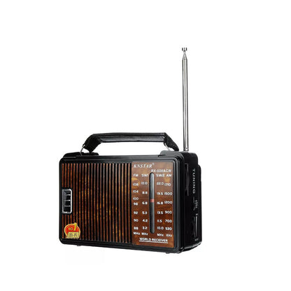 KNSTAR Portable 4 Band Worldwide Receiver Radio AM FM SW1-2 | RX-608ACW