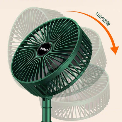 USB Rechargeable Handheld Portable Desk Fan