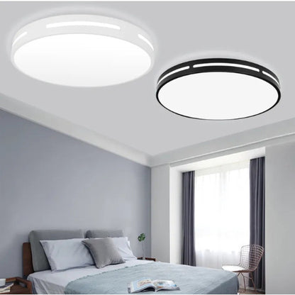 Modern Tri-Color LED Ceiling Light for bathroom / kitchen / bedroom