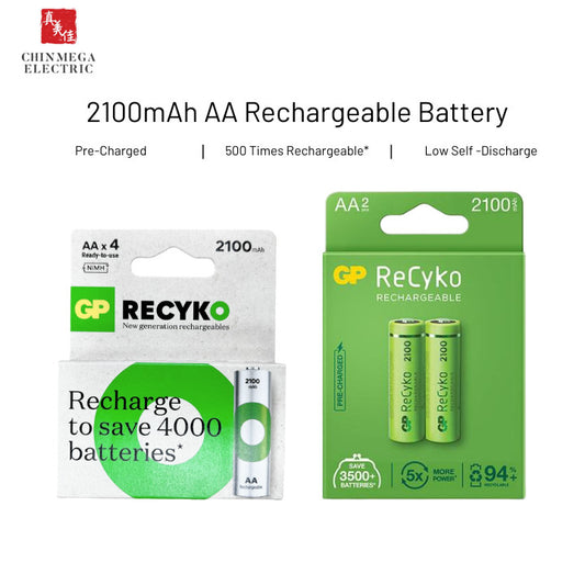 GP Recyko AA Batteries 2100mAh