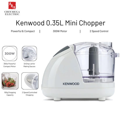 Kenwood Electric Mini Powerful and compact Chopper | CH180B