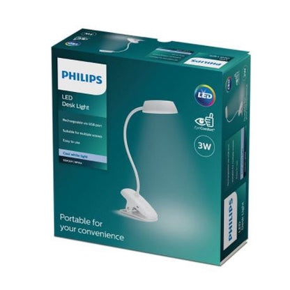 Philips Functional LED Table Lamp USB Charging DSK201