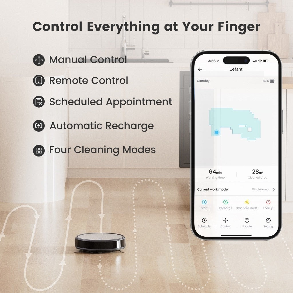 Lefant M310 Robotic Vacuum