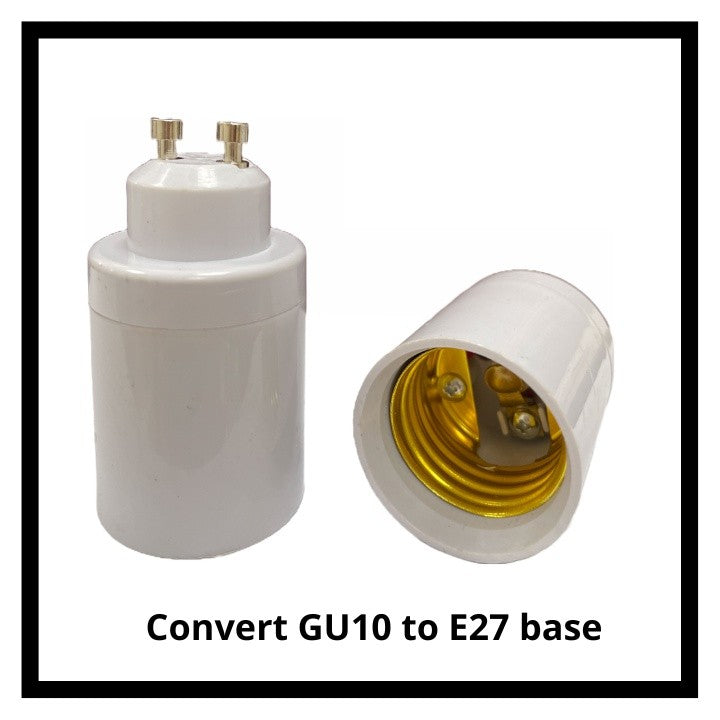 Bulb Base Converter Adapter G24/B22/GU10 to E27 | E27 to B22 (2/4 PCS)