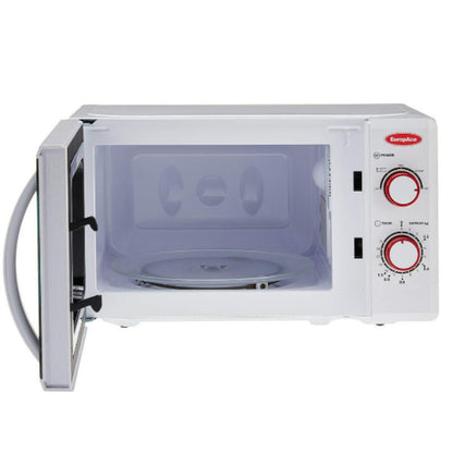 EuropAce 20L Microwave Oven 255mm White Turntable - EMW 1202S