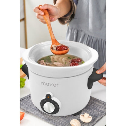 Mayer 1.5L Slow Cooker MMSC15 (Black/ Pink)