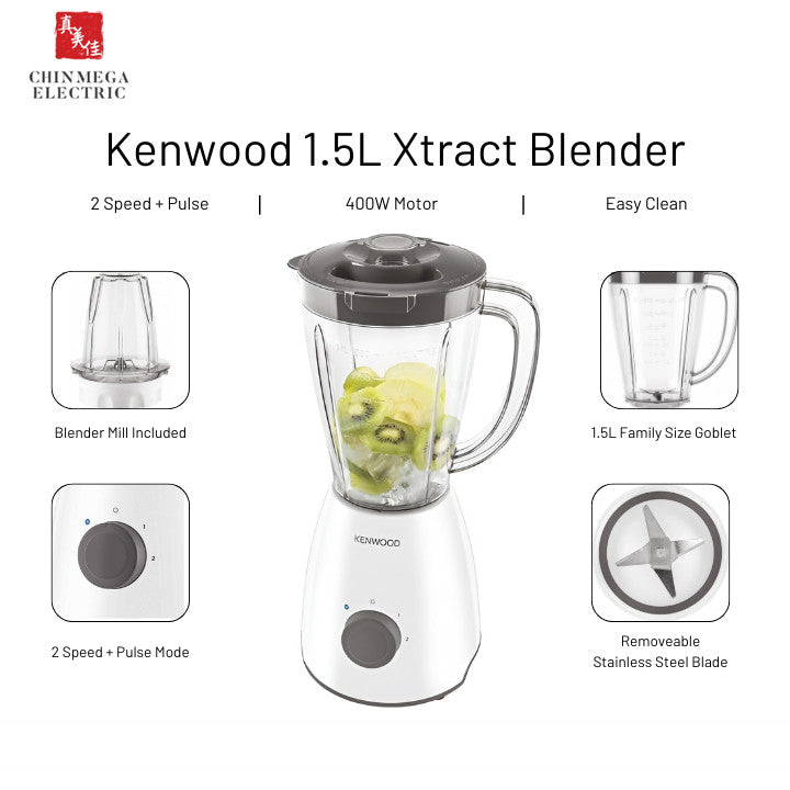 Kenwood 2L Blender with Mill BLP10