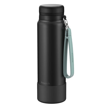 Peacock 1L Sports Mug Bottle | Matte Black AKD-RS101BD / Matte Clear AKD-RS101MC