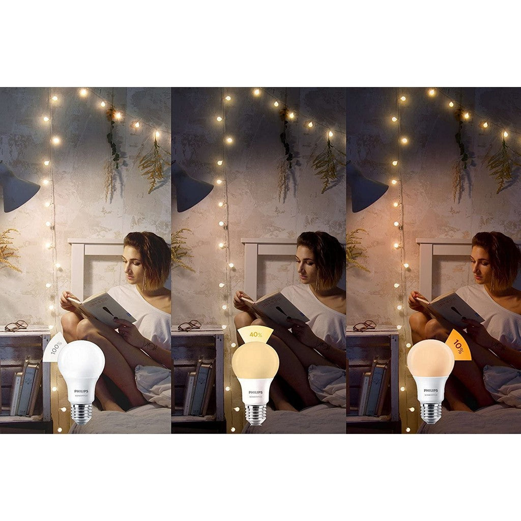 Philips LED A60 E27 Scene Switch Bulb // 2 Color in 1 Bulb & 3 Light in 1 Bulb