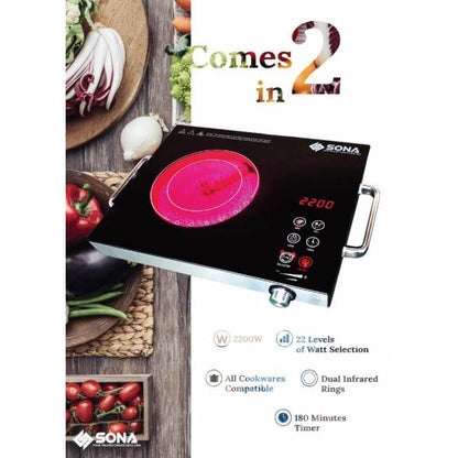 Sona Electric Infrared Ceramic Cooker SIC 3302