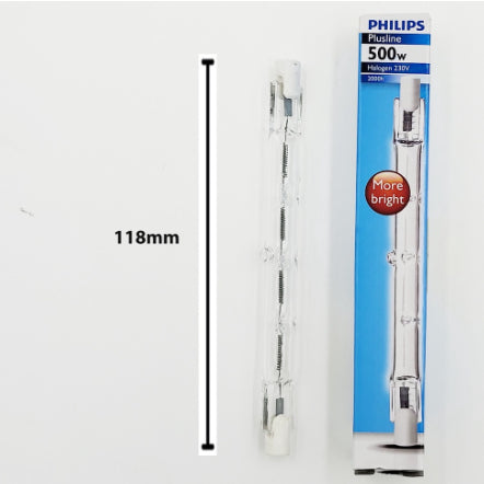 Philips Plusline Halogen Tube 230V (150w / 200w / 300w / 500w)