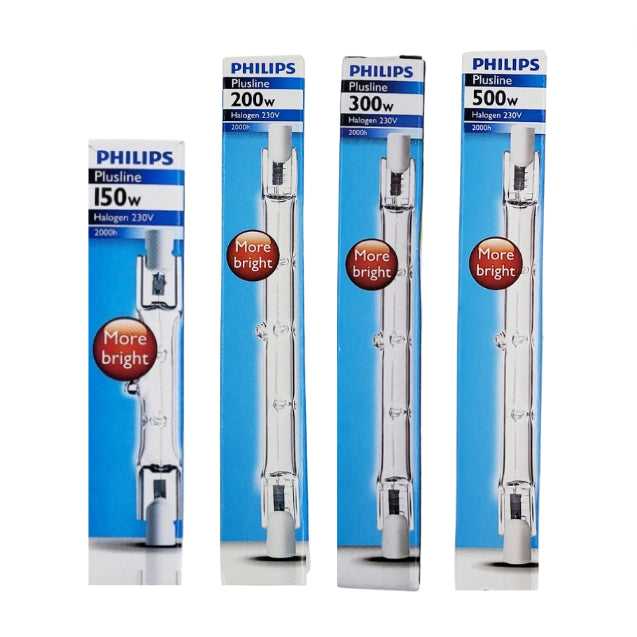 Philips Plusline Halogen Tube 230V (150w / 200w / 300w / 500w)