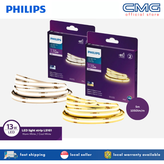 Philips LS161 13W 24V COB LED strip/ Continuous no dot LED strip/ Cove light/ Cabinet Lighting