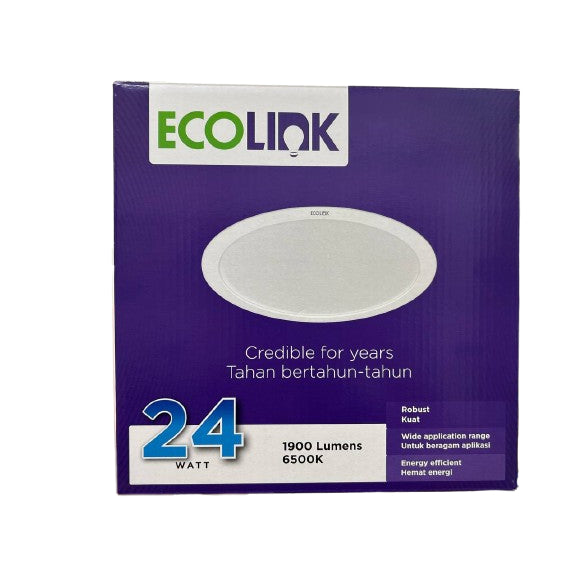 Ecolink LED Downlight 14w / 24w Downlight | Cool Daylight 6500K