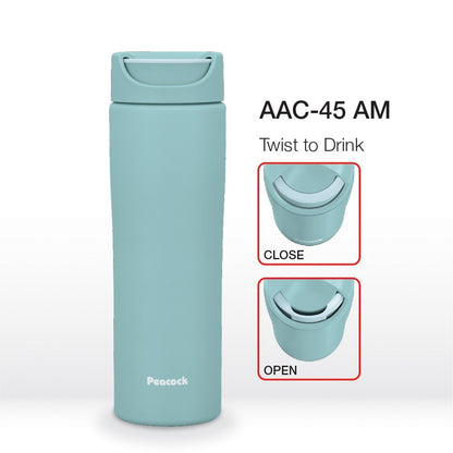 Peacock 450ML Twist Lock Thermos Tumbler | AAC-45