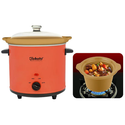 Takahi 3.0L Electric Crockery Pot | 3525HR-WO