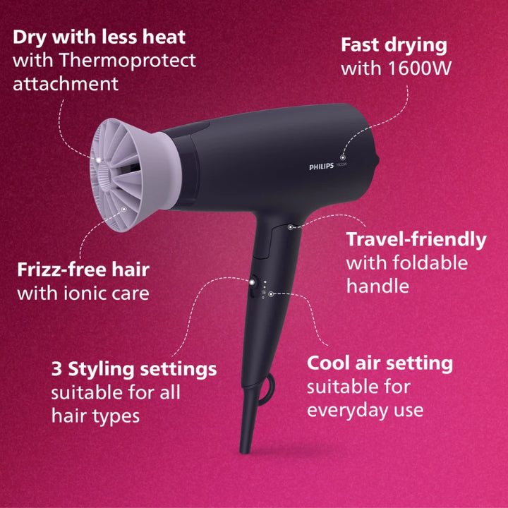 PHILIPS 3000 Series Hair Dryer - BHD308