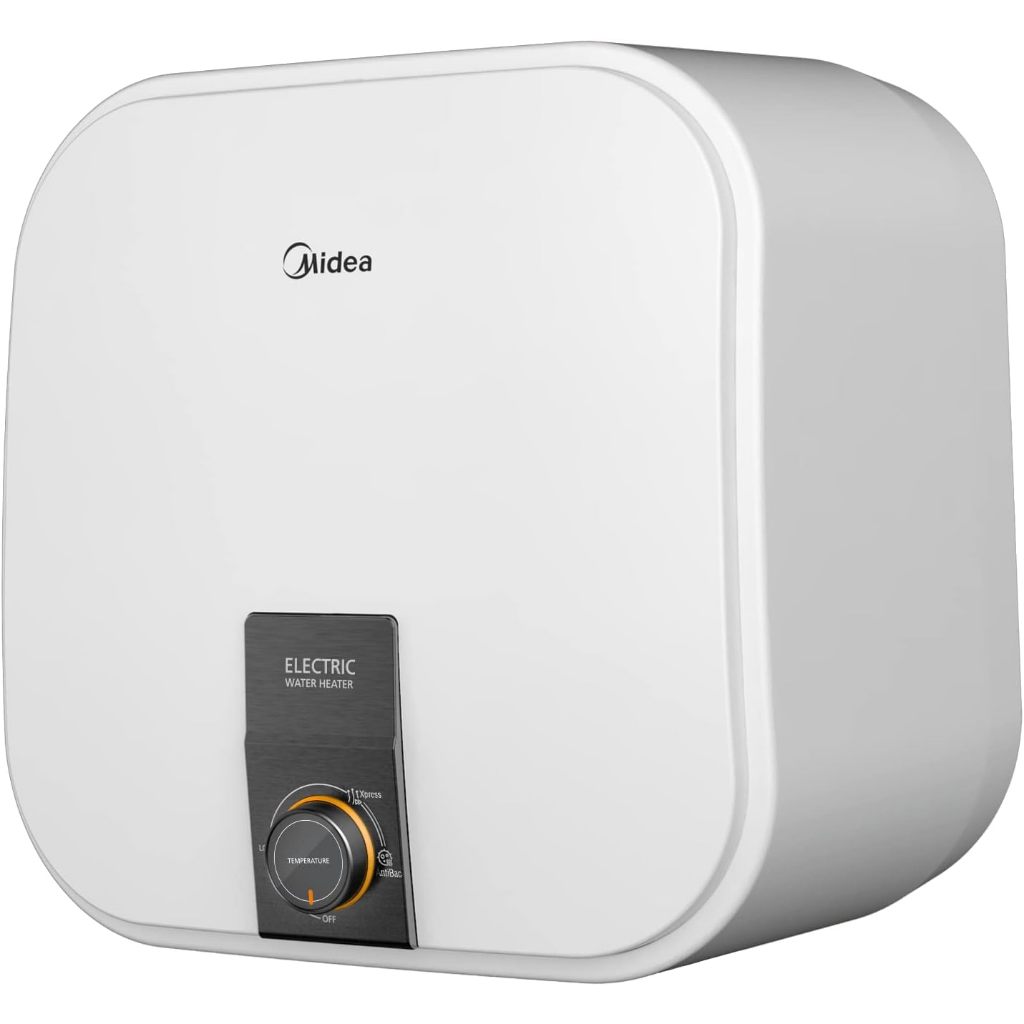 Midea 15L/ 30L Electric White Storage Heater (D15-25VI/ D30-25VI) // 1 Year Local Warranty