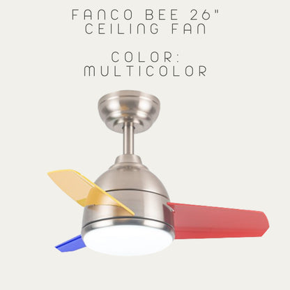 FANCO BEE 26" DC MOTOR CEILING FAN
