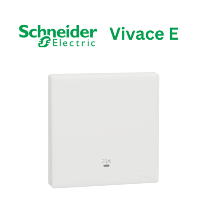 Schneider Vivace E White Switch Socket