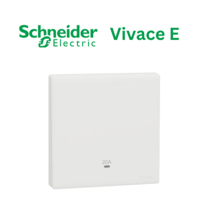 Schneider Vivace E White Switch Socket