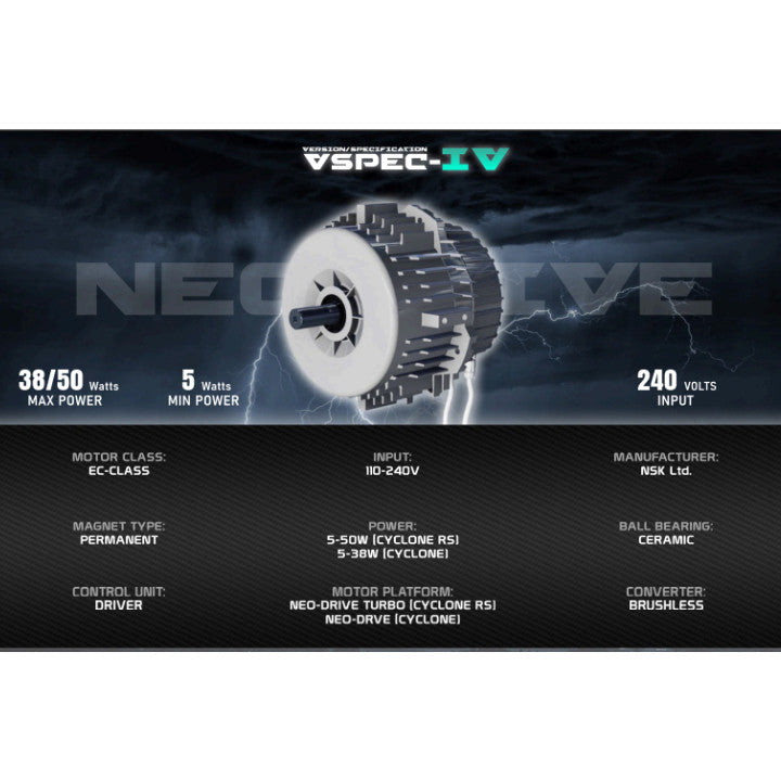 Point One Cyclone VSPEC-IV RS Smart Ceiling Fan 3 Blade (Installation Available)