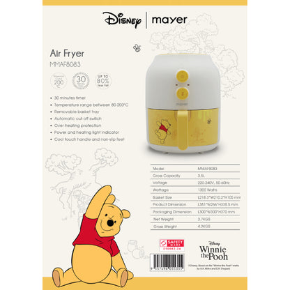 Mayer MMAF8083 AIR FRYER ( Disney Winnie the Pooh )