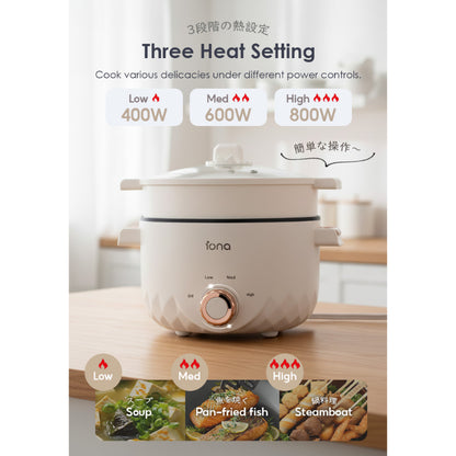 IONA Multi Cooker with Steamer