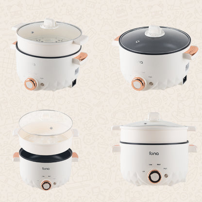 IONA Multi Cooker with Steamer
