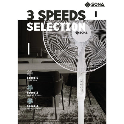 SONA 16” 3-in-1 Stand Fan SFS 6401